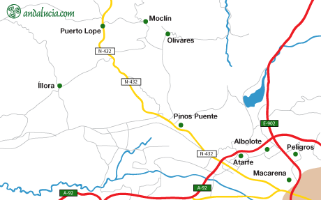Maracena maps