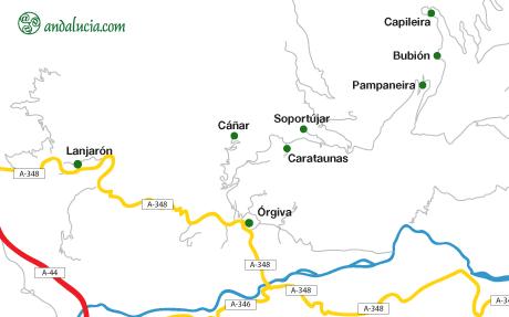 Soportújar maps