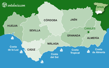 Caniles maps