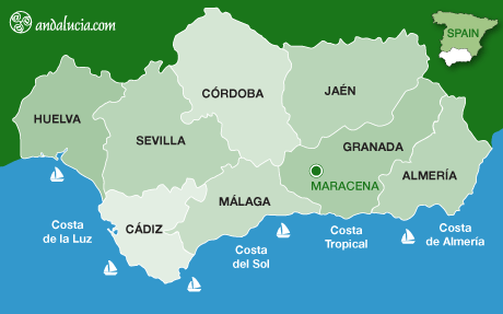 Maracena maps