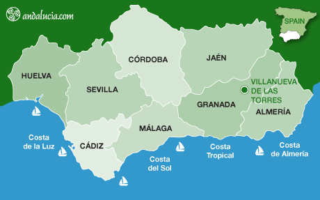 Villanueva de las Torres maps