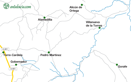 Villanueva de las Torres maps