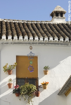 Typical house in Víznar