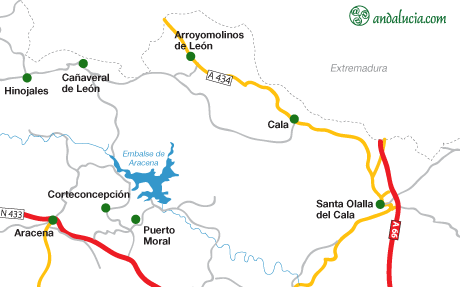 Huelva maps