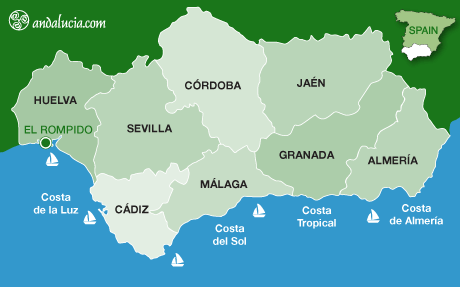 Huelva maps