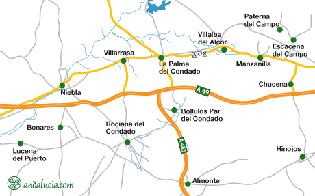 Manzanilla map