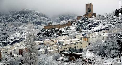 Cazorla in the winter. © Michelle Chaplow