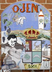 Ojen depicted in ceramic tiles Ojen depicted in ceramic tiles
