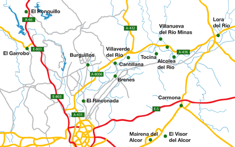 Cantillana map