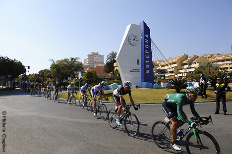 © Michelle Chaplow Cyclists from all over the world come to Spain for the Vuelta