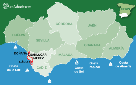 Car Hire Itineraries from Jerez Airport to Cadiz Sherry and white towns Car Hire Itineraries from Jerez Airport to Cadiz Sherry and white towns