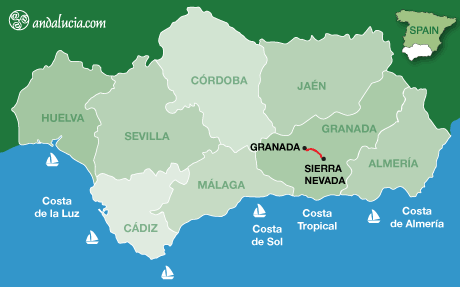 Car Hire Itineraries from Granada Airport to the snowy peaks of Sierra Nevada Car Hire Itineraries from Granada Airport to the snowy peaks of Sierra Nevada