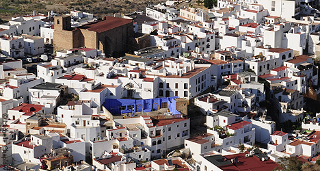 The Santa María church,is situated in the very heart of the village © Michelle Chaplow The Santa María church,is situated in the very heart of the village © Michelle Chaplow