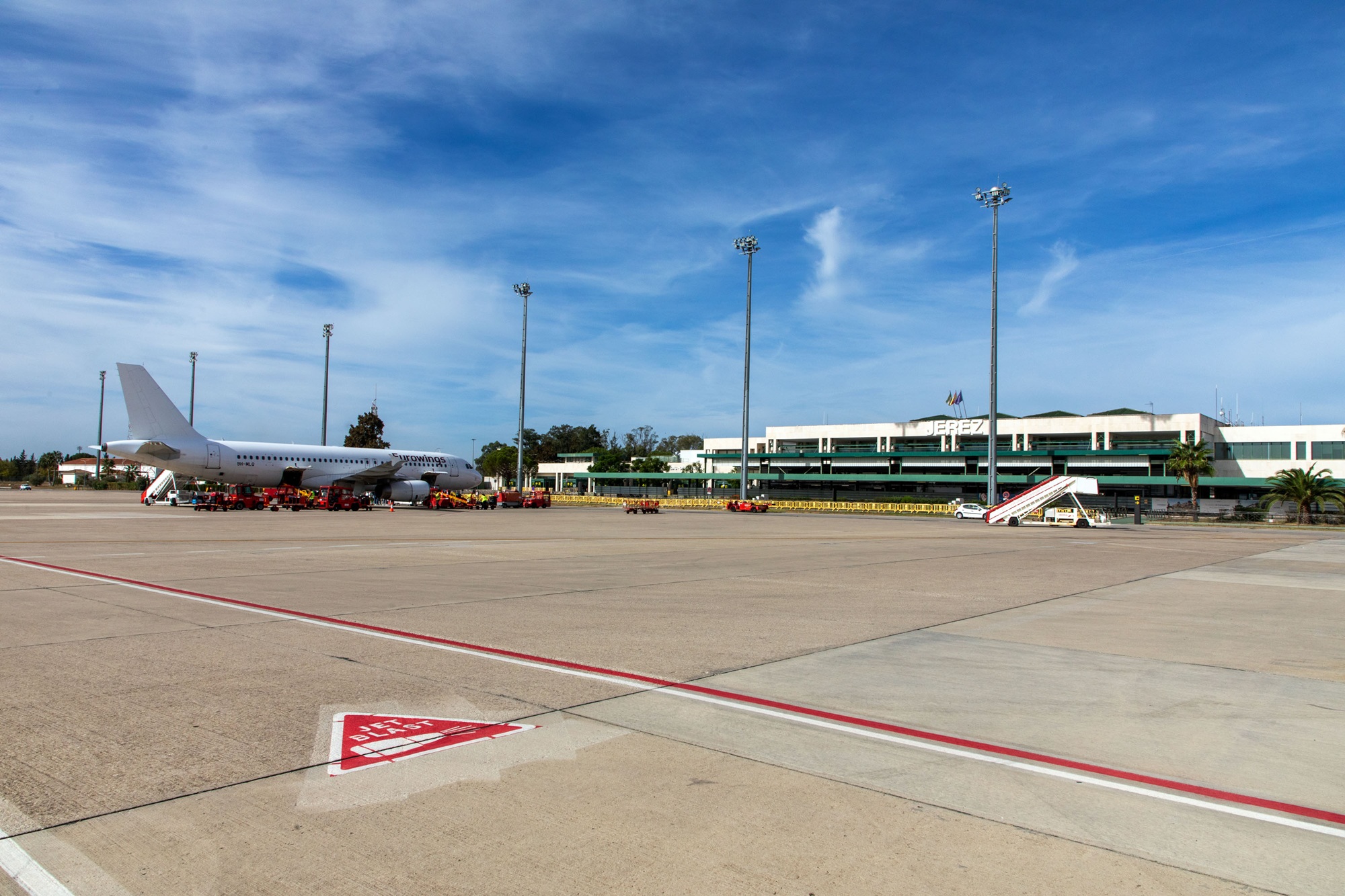 Jerez Airport apron  AENA