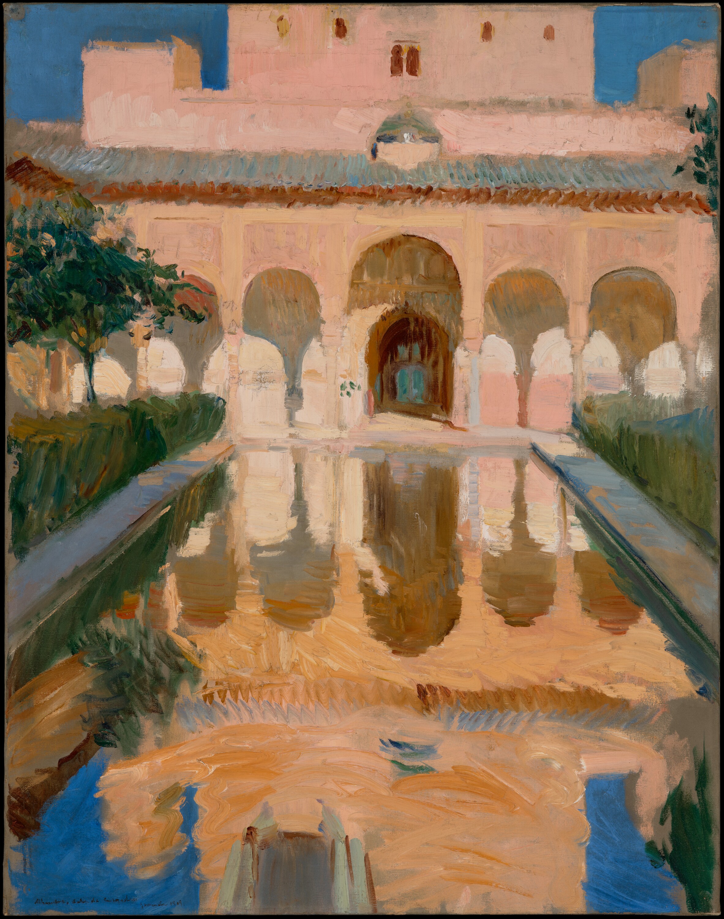 Hall of the Ambassadors by Joaquín Sorolla y Bastidaish 1909 The J. Paul Getty Museum