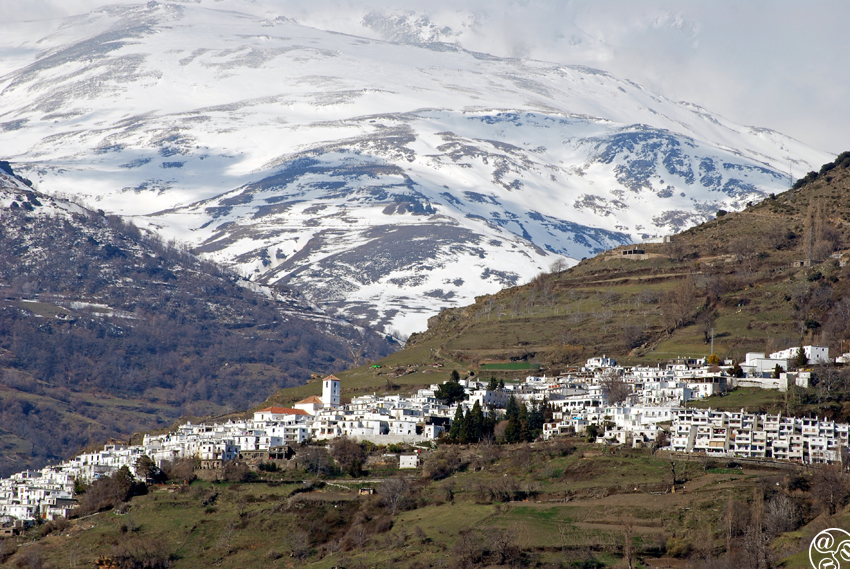 Capileira just below the mountains of the Sierra Nevada © William Eaton