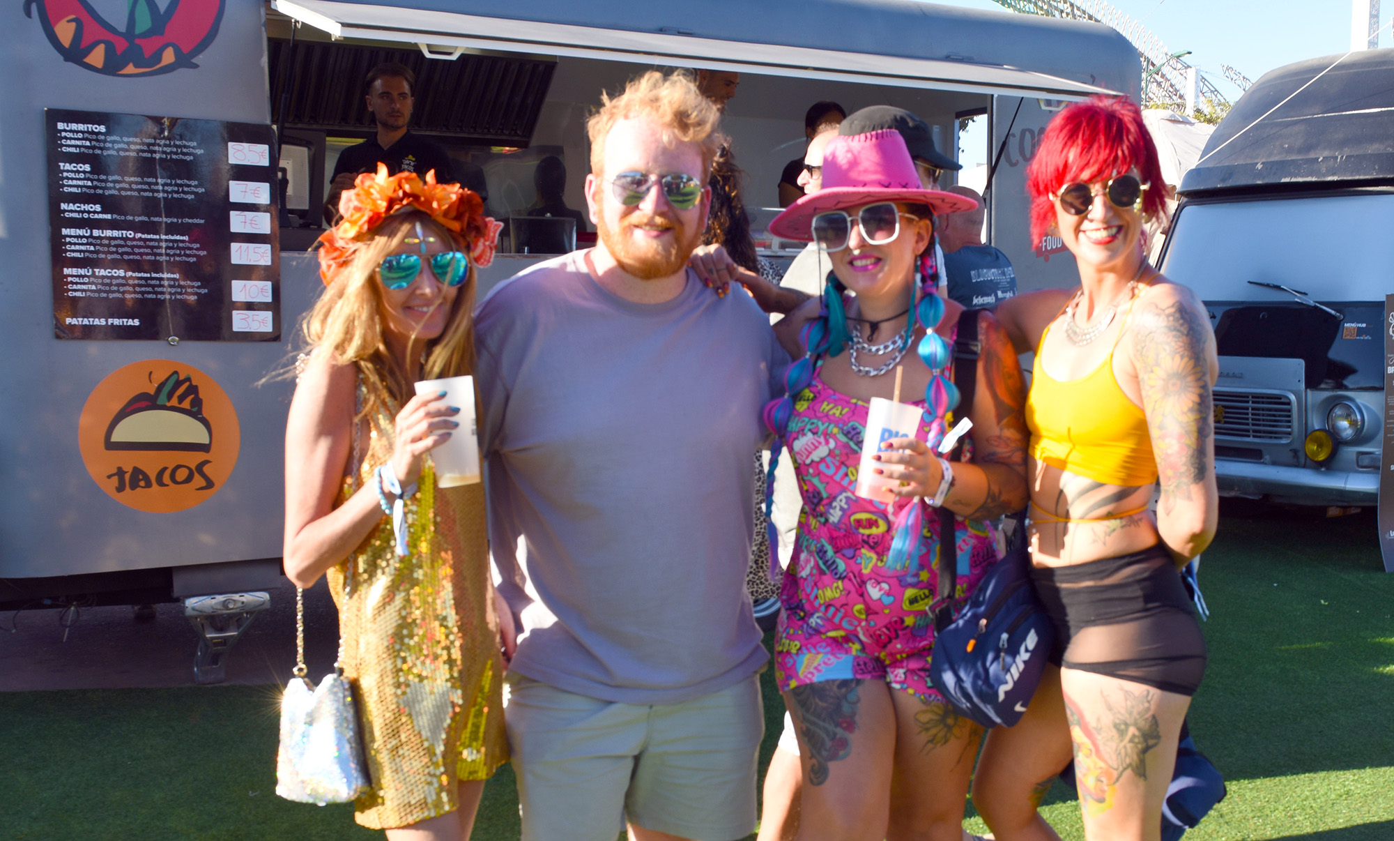 Festival go-ers at Andalucia Big © Michelle Chaplow