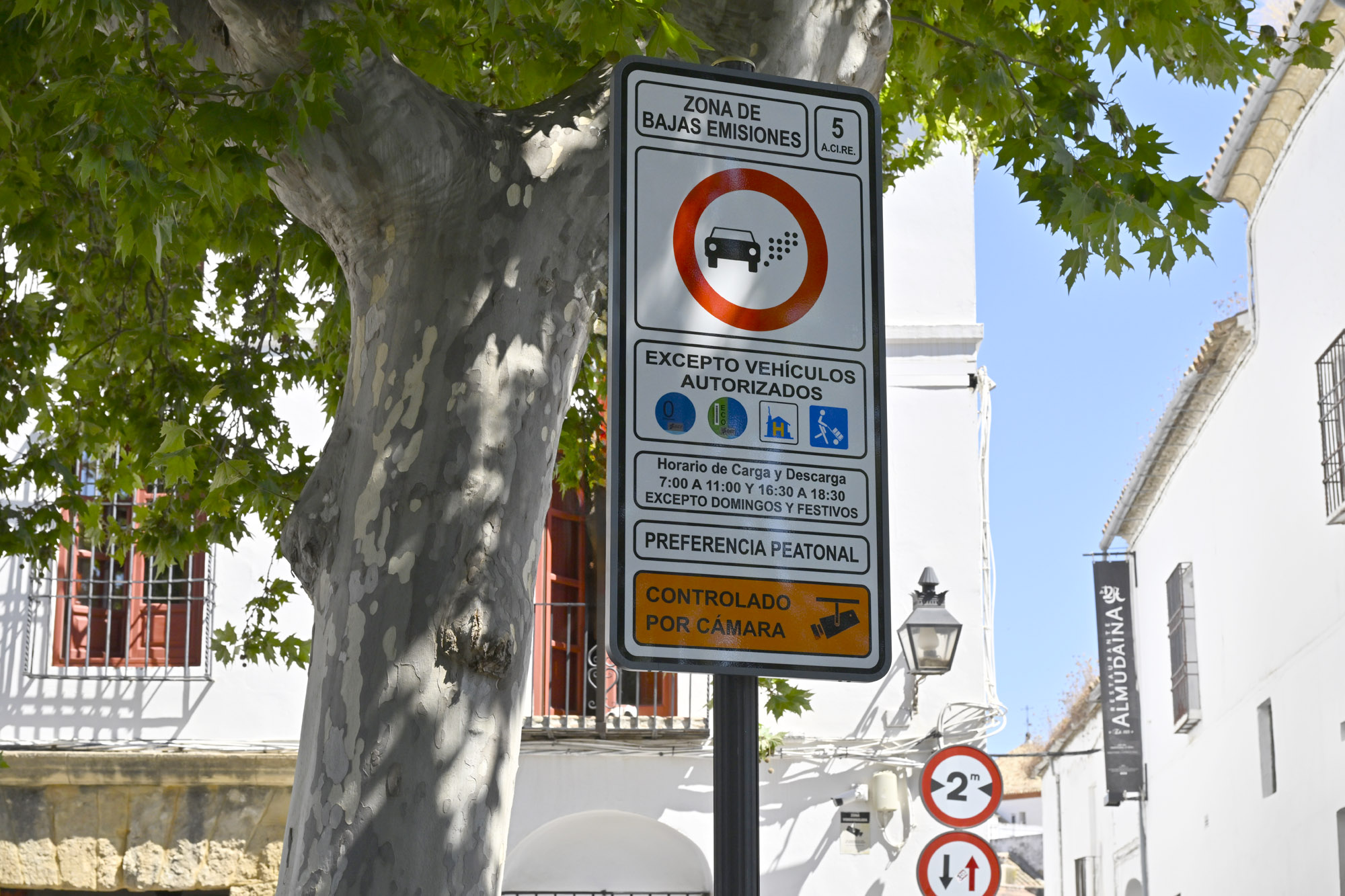 The Low Emissions zone (ZBE) covers Córdoba’s historic centre © Michelle Chaplow