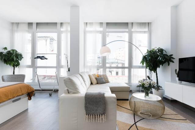 Luxurious loft rental in Malaga city centre © Airbnb