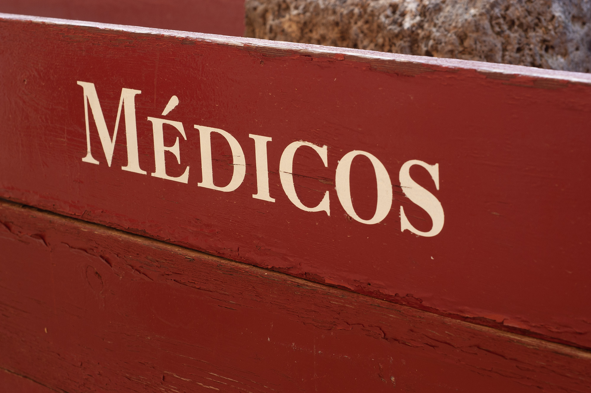 Doctors in Spain are regulated by the “Colegio de Médicos&quot; © Michelle Chaplow