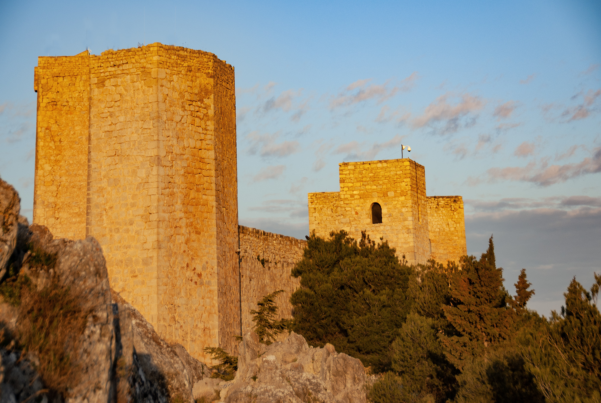 The Castle of St Catherine, Castillo Santa Catalina, Jaen. © Michelle Chaplow