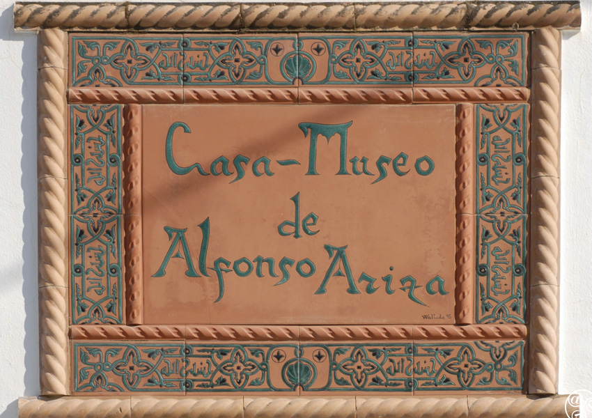 The home and Museum of Alfonso Ariza © Michelle Chaplow