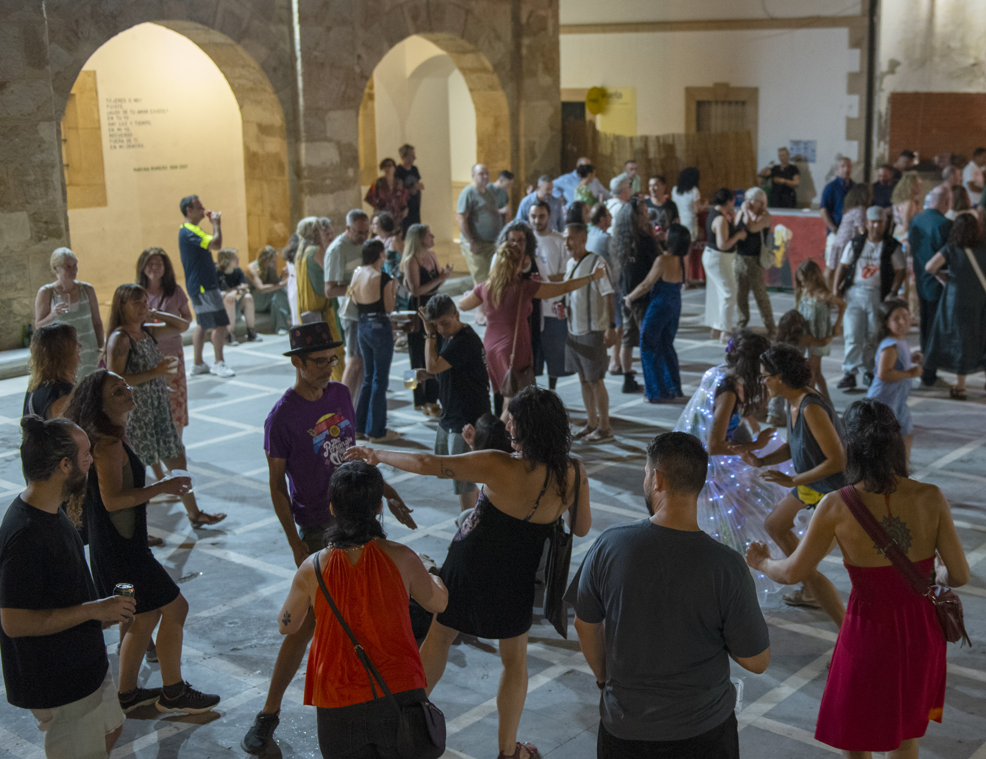 Andalucia Pueblos Blancos Music Festival dancing in The plaza Carlos III, Cortes de la Frontera © Michelle Chaplow