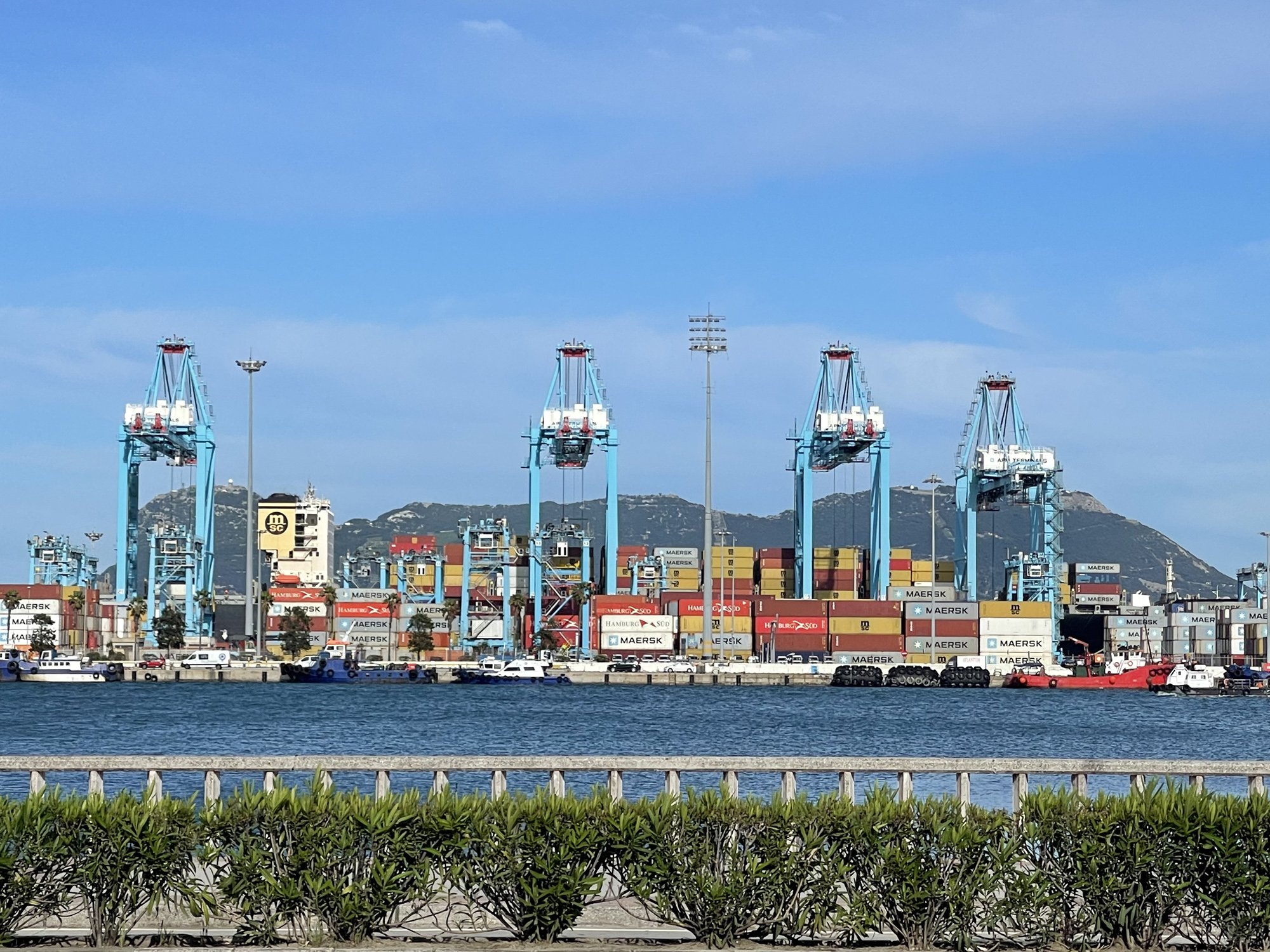 Andalucia The shipping port of Algeciras  © Michelle Chaplow