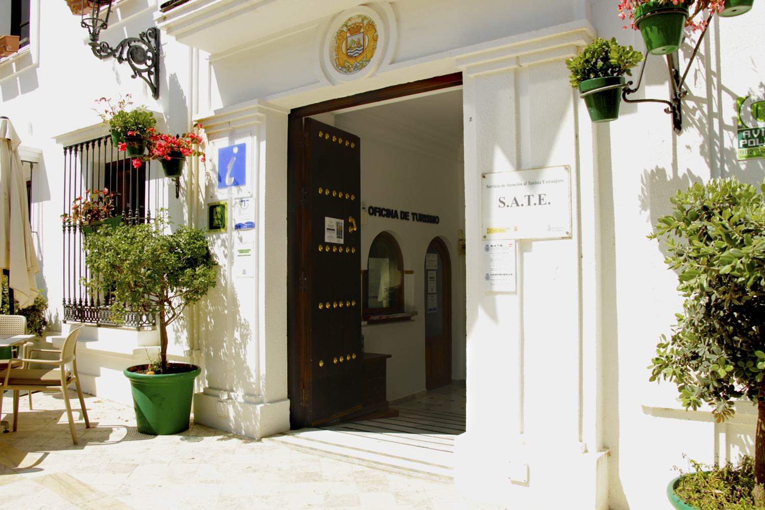 Estepona Tourist Office in Plaza de las Flores © Gonzalo Alverez