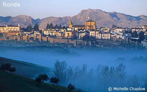 Ronda in the mist