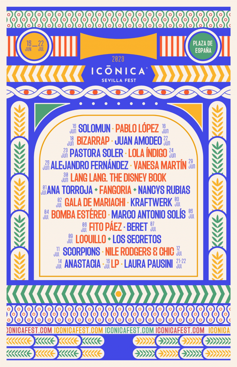 Icónica Fest 2023 programme