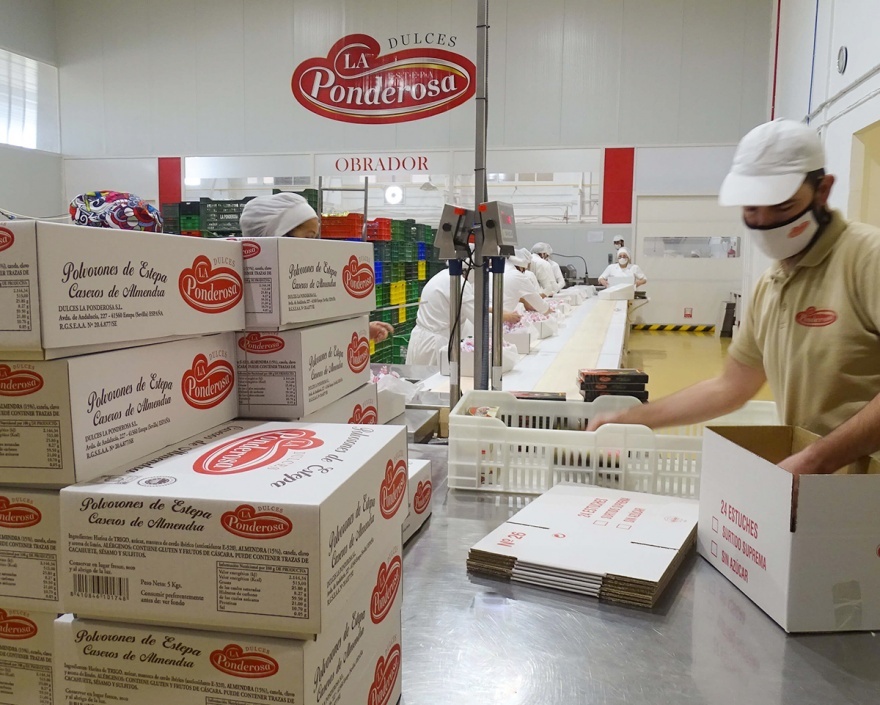 La Ponderosa mantecado factory in  Estepa (Sevilla) © Fiona Flores Watson