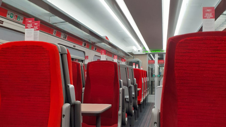 Super clean train
