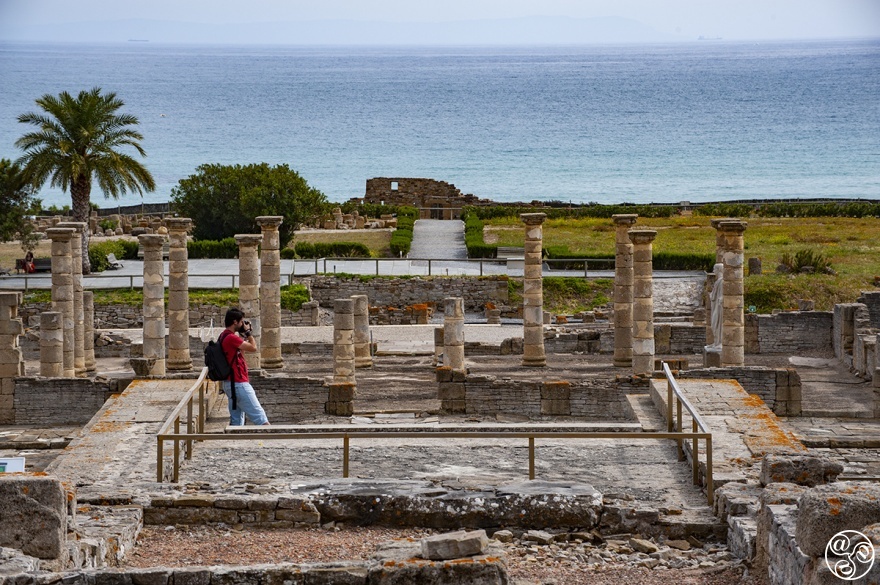 The landscape that once afforded Baelo Claudia its strategic maritime position now serves as a beautiful backdrop to the site © Michelle Chaplow