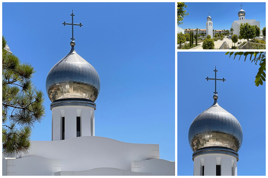 The Russian Orthodox church in Estepona © Michelle Chaplow