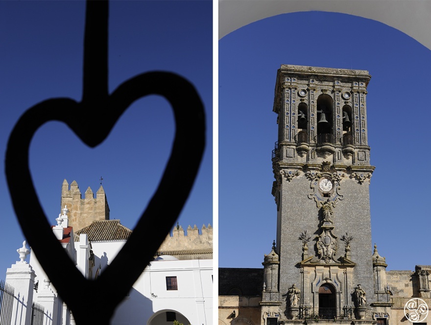 The basílica of Santa María & The Castle of Arcos  © Michelle Chaplow