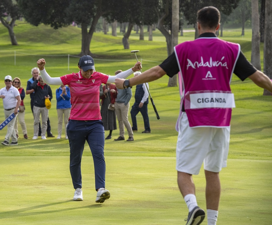 Carlota Ciganda wins the Andalucía Costa del Sol Open de España 2024 at Guadalhorse Golf  ©Organisation