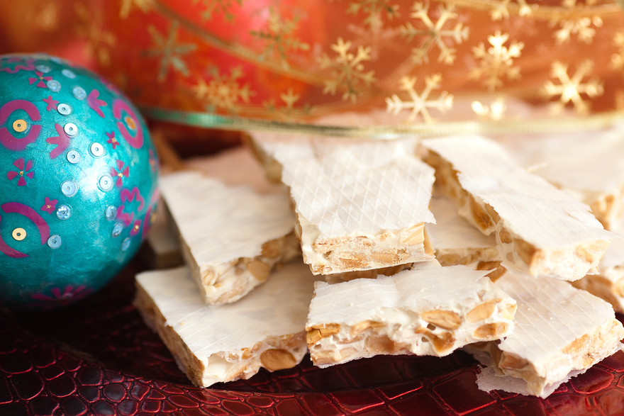 Christmas is just not Christmas without your turrón. Feliz Navidad! © istockphoto