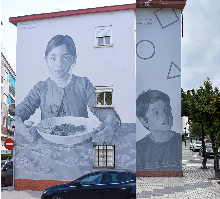 ‘Madre Amorosa' (Loving Mother) and ‘La Mirada de un Niño' (The Eyes of a Child) are both by Francisco Alarcon © Michelle Chaplow