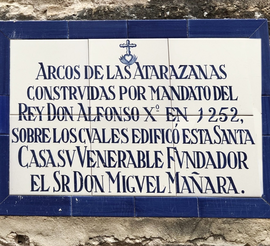 The Atarazanas were built by King  Alfonso X in 1250 © Fiona Flores Watson