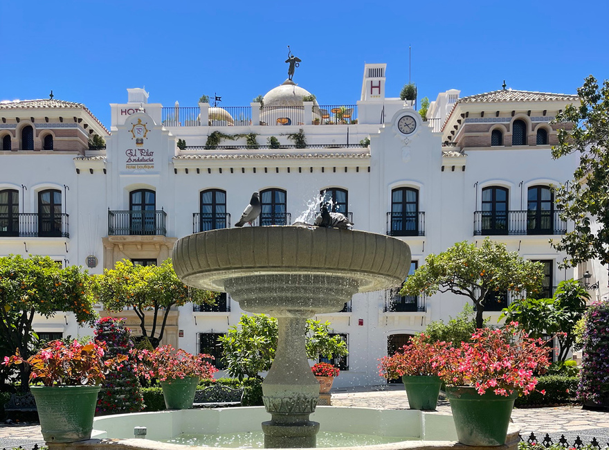 The new Hotel Silken El Pilar Andalucia is located in the old town of Estepona © Michelle Chaplow