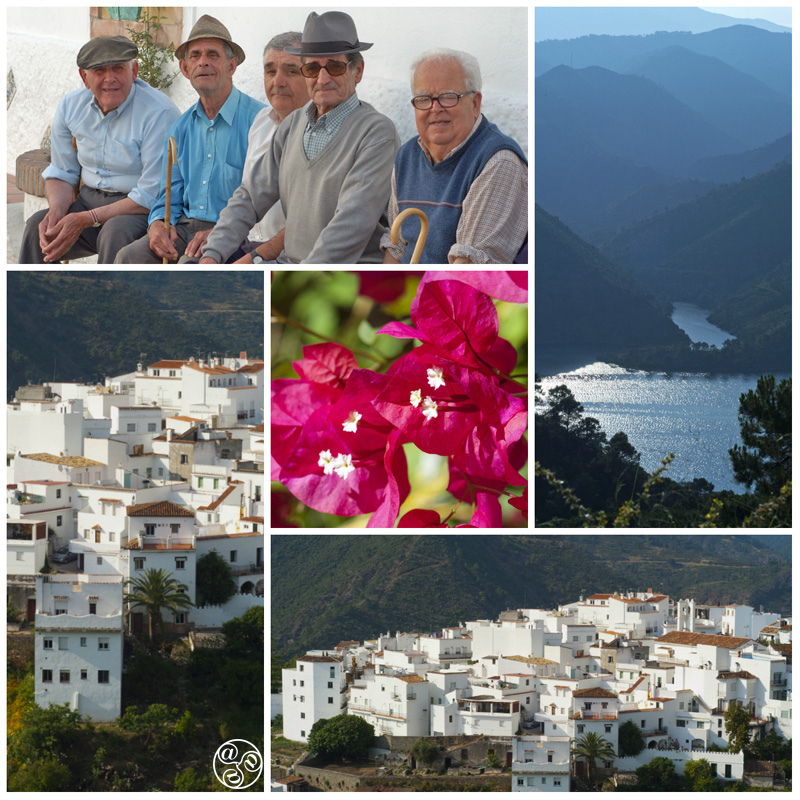 The village is tucked away beneath the Sierra Blanca © Michelle Chaplow