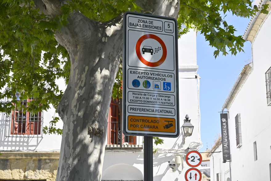 The Low Emissions zone (ZBE) covers Córdoba’s historic centre © Michelle Chaplow
