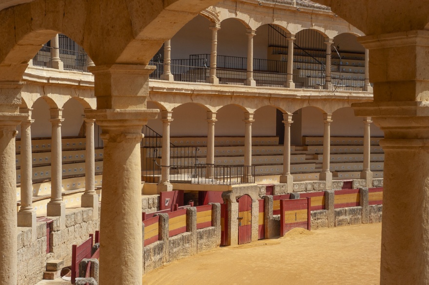 A bullring is knows as a plaza de Toros in Spanish  © Michelle Chaplow