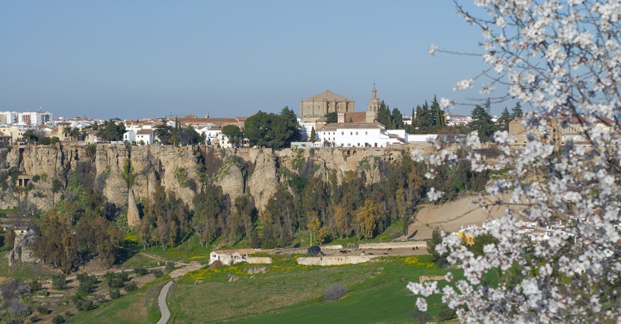 View of Ronda town from the hermitage Virgin de la Cabeza (c) Michelle Chaplow
