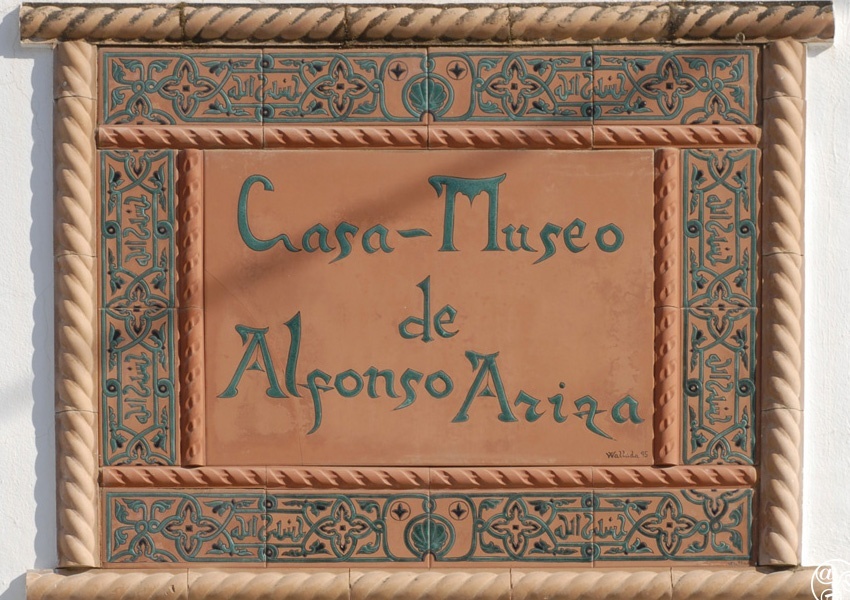 The home and Museum of Alfonso Ariza © Michelle Chaplow