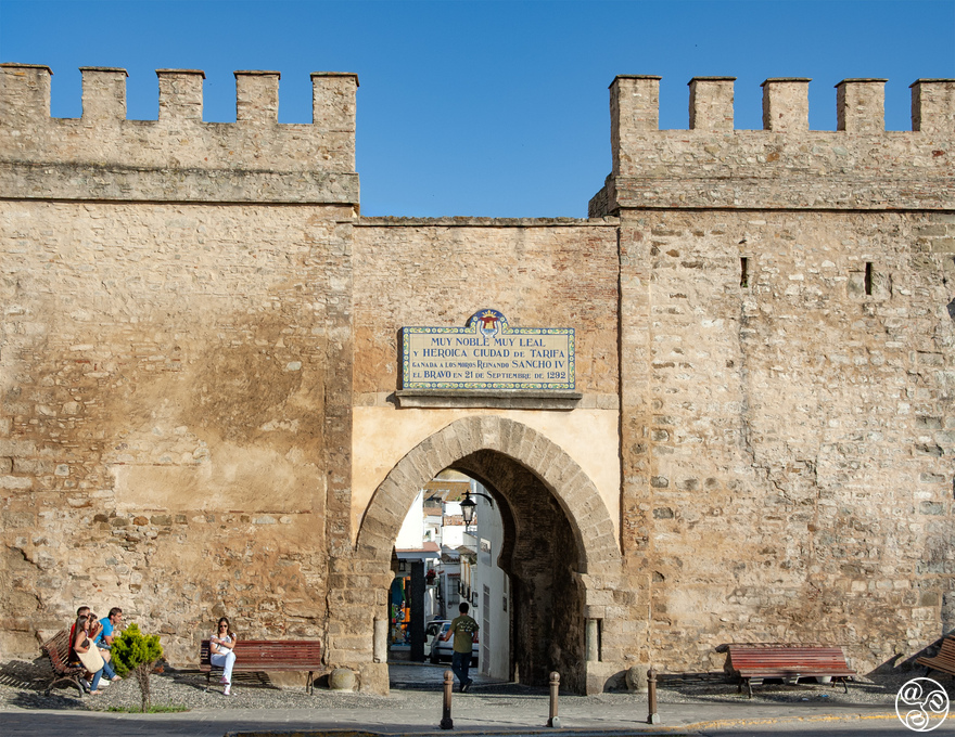 Puerta de Jerez - the only remaining gate in Tarifa's old city walls. © Michelle Chaplow