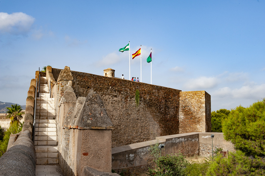 The Gibralfaro fortress of Malaga. © Michelle Chaplow