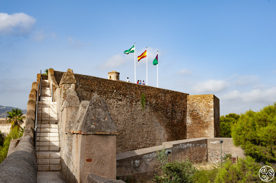 The Gibralfaro fortress of Malaga. © Michelle Chaplow