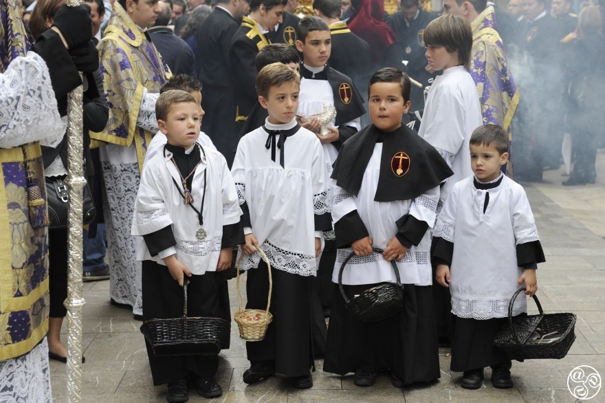 Even the youngest take part — children join the Holy Week processions, celebrating tradition with their families © Michelle Chaplow